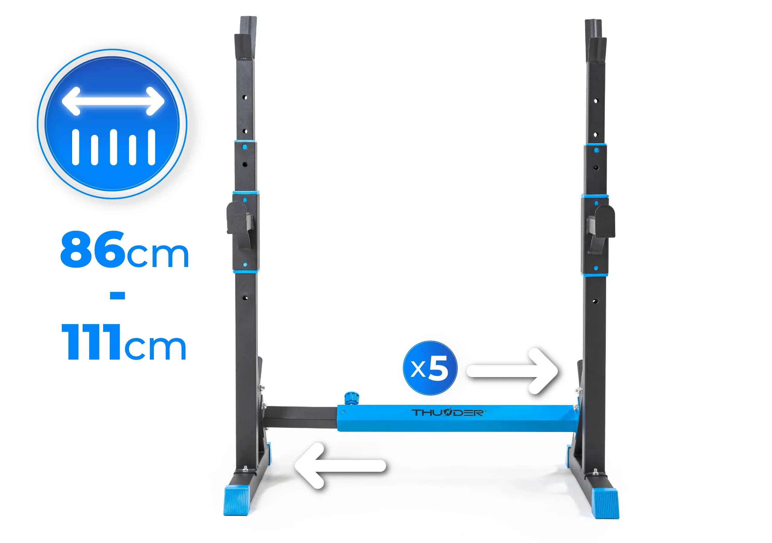 Verstelbare breedte van de CARMI standaard
