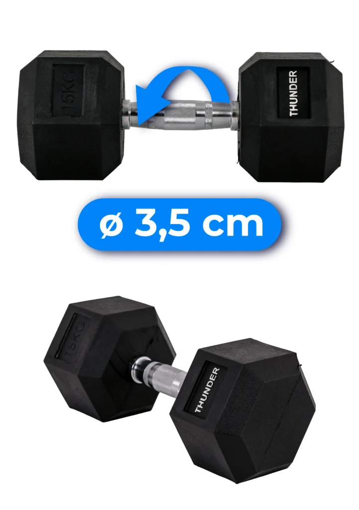 Toepassing dumbbells