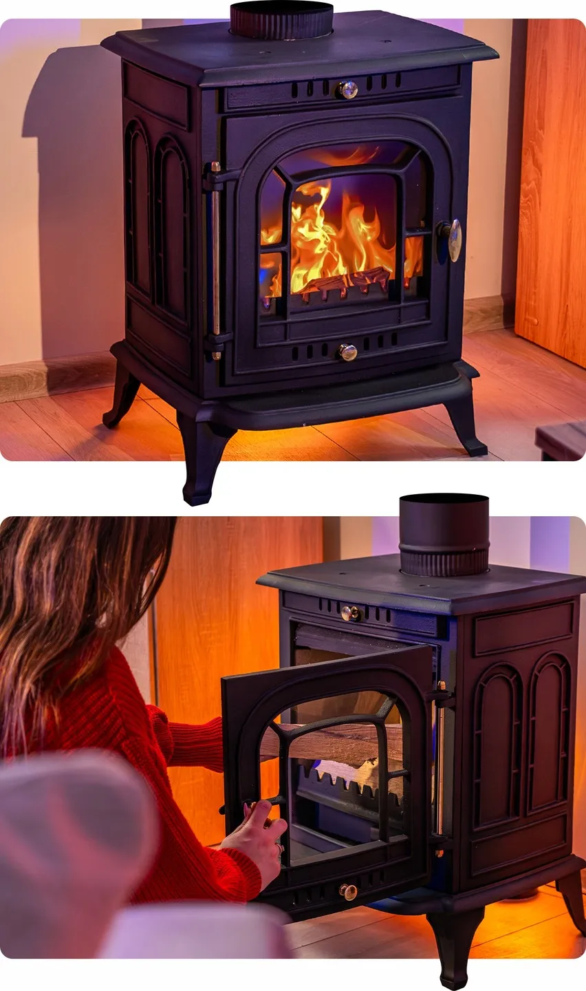 Specificaties van de Thunder houtkachel