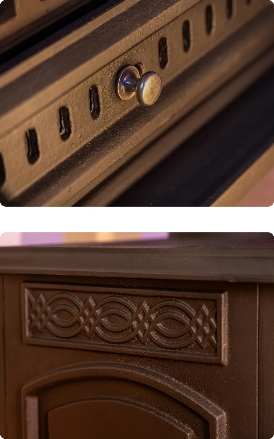 Esthetische en functionele Mitra-kachel