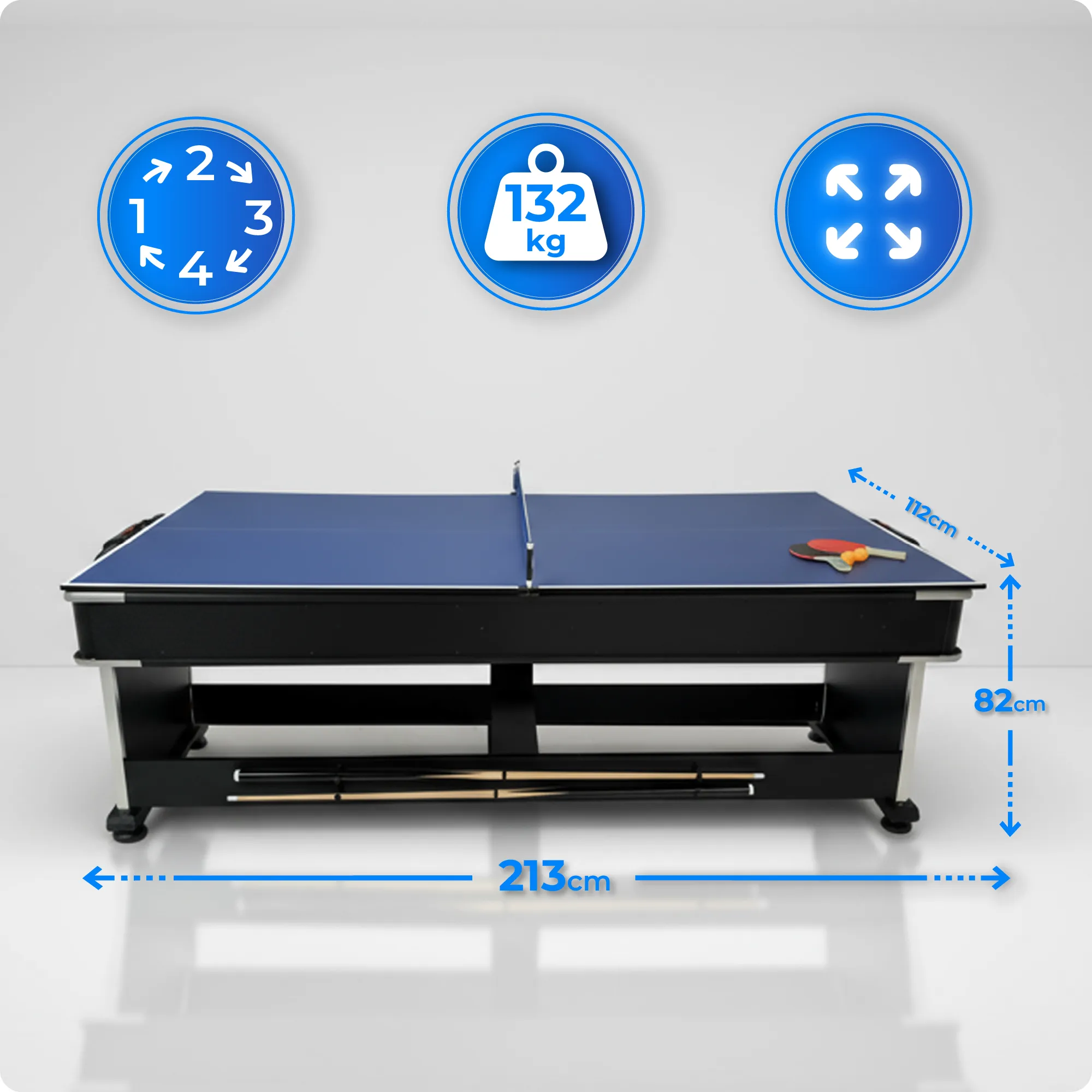 Specificaties van de kachel THUNDER ARIA-BLACK 12 kW