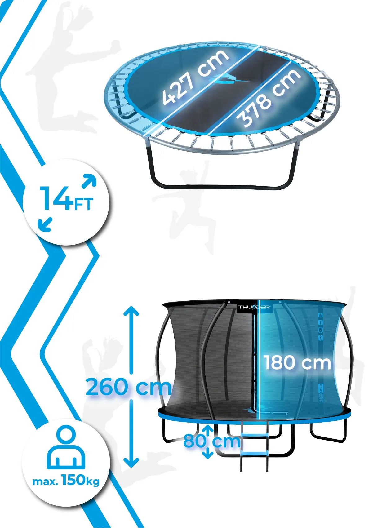 Galwanizowane elementy, drabinka, certyfikaty