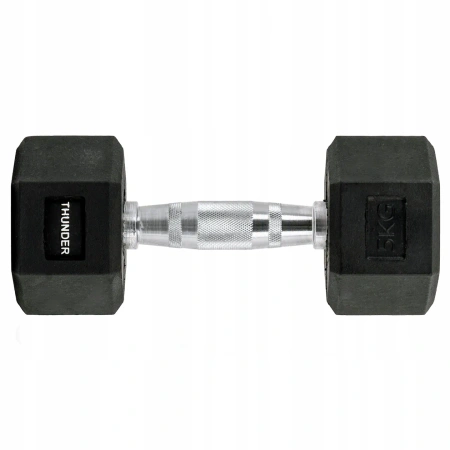 Hex dumbbel 5 kg THUNDER