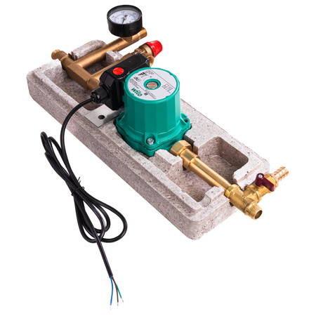 Solarset met één 25-buis vacuümcollector, zonder zonnekabel en zonder tank