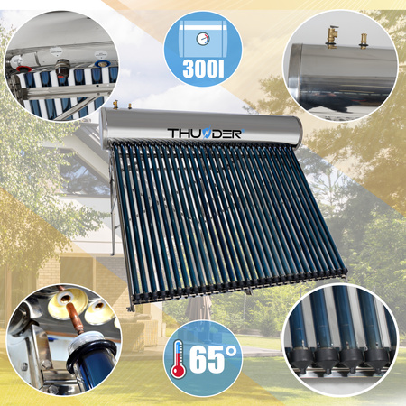 Drukcollector met tank THUNDER 300 L