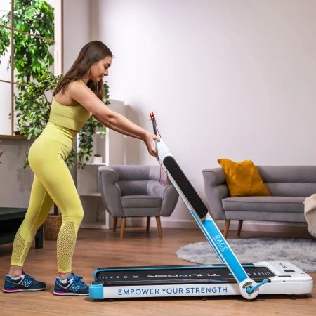 THUNDER RACE-WHITE elektrische loopband