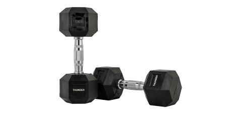 Hex dumbbel 10 kg THUNDER