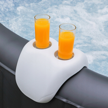 MSpa Hoofdsteunen (2 stuks) met bekerhouder