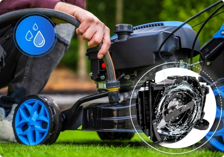 Hexwelt HW-KS-200 benzine grasmaaier 51 cm 3,8 kW met aandrijving