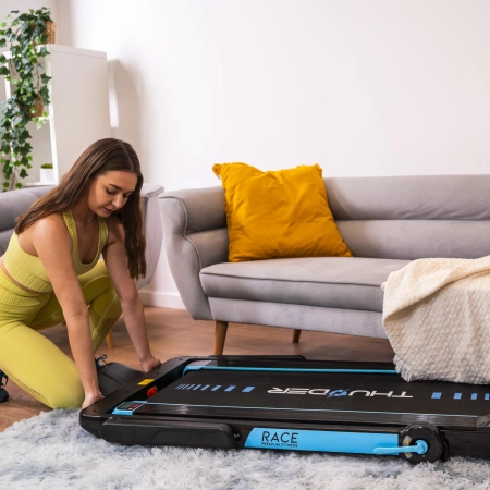 THUNDER RACE-BLACK elektrische loopband