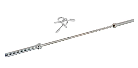 Olympische rechte halterstang 220 cm THUNDER