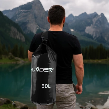 THUNDER waterdichte zak 30 L zwart