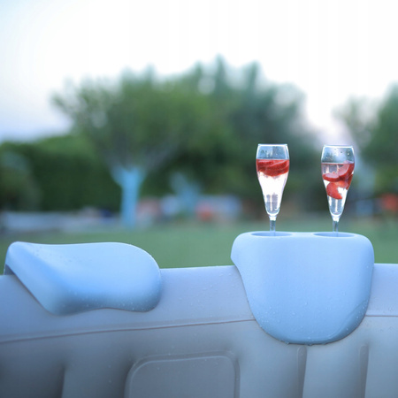 MSpa Hoofdsteunen (2 stuks) met bekerhouder