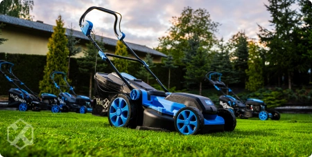 Hexwelt HW-KA-40 accu grasmaaier 40 cm 40V 8Ah