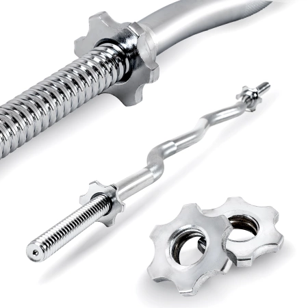 Licht gebogen schroefsluiting halterstang 120 cm 30 mm THUNDER