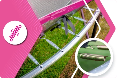 THUNDER INSIDE ULTRA 6FT trampoline (183 cm) ROZE