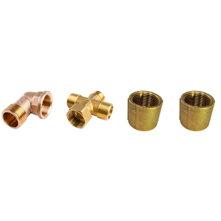 Solarset met drie 30-buis vacuümcollectoren, zonder zonnekabel en zonder tank