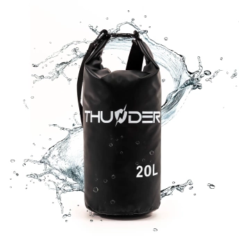THUNDER waterdichte zak 20 L zwart