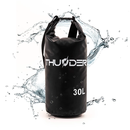THUNDER waterdichte zak 30 L zwart