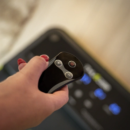 THUNDER IMPACT-LIME elektrische loopband