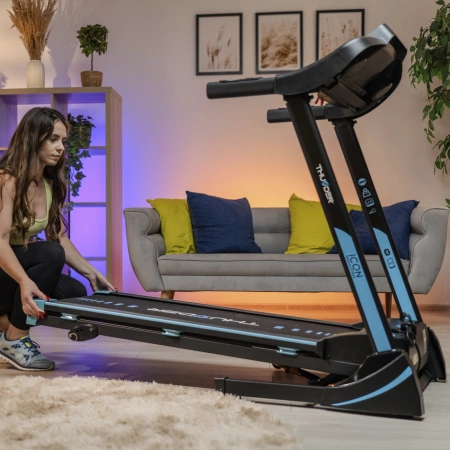 THUNDER ICON-BLUE elektrische loopband