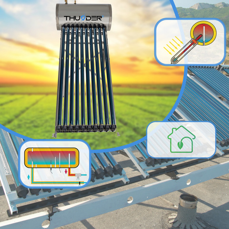 Drukcollector met tank THUNDER 100 L