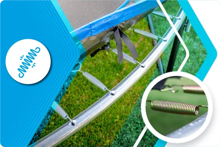 THUNDER INSIDE ULTRA 14FT trampoline (427 cm) BLAUW