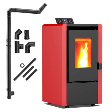 Pelletkachel LEYLA RED 6,3 kW