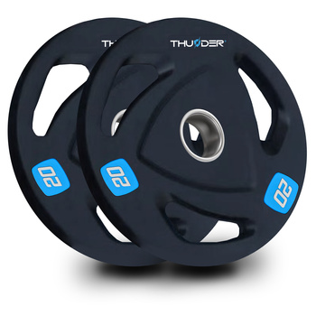 Set Olympische halterschijven 2x20 kg