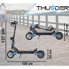 THUNDER ZEST 1600W 52V 14Ah elektrische scooter