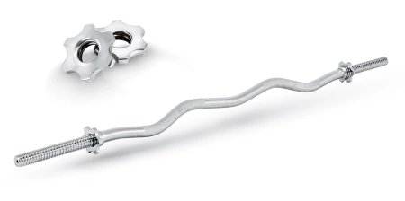 Licht gebogen schroefsluiting halterstang 120 cm 30 mm THUNDER