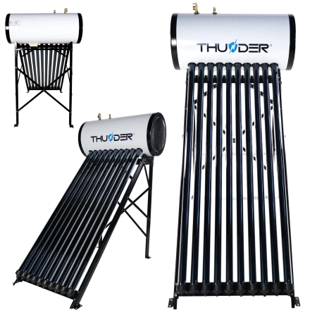 Drukcollector met tank THUNDER 100 L BLACK