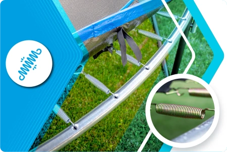 THUNDER INSIDE ULTRA 6FT trampoline (183 cm) BLAUW