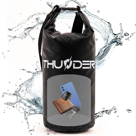THUNDER waterdichte zak 10 L zwart