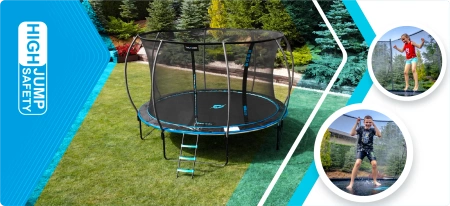 THUNDER INSIDE ULTRA 14FT trampoline (427 cm) BLAUW