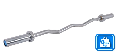 Olympische EZ curl halterstang 120 cm THUNDER