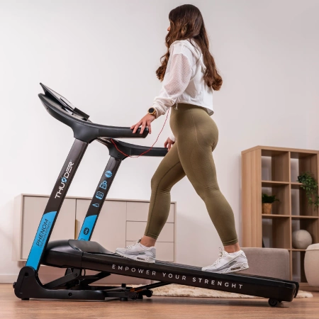 THUNDER PHENOM-S-BLACK elektrische loopband