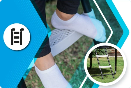 THUNDER INSIDE ELITE trampoline 10FT (305 cm) ZWART