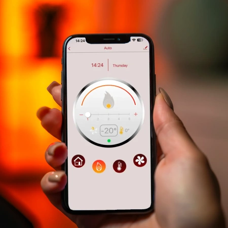 Pelletkachel ARIA RED 12 kW