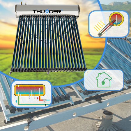 Drukcollector met tank THUNDER 250 L