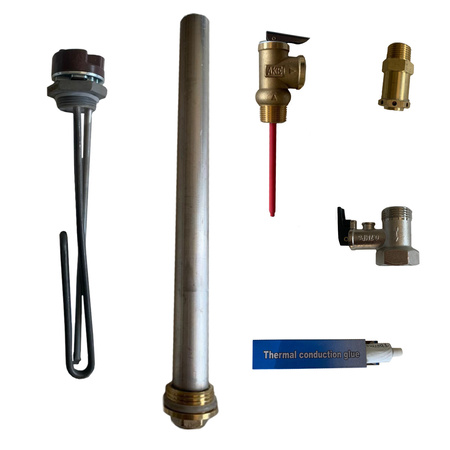 Drukcollector met tank THUNDER 200 L