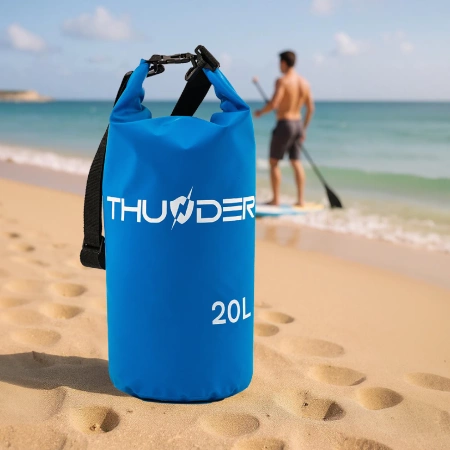 THUNDER waterdichte zak 20 L blauw