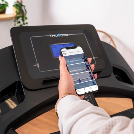 THUNDER PHENOM-S-BLACK elektrische loopband