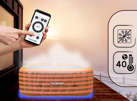 THUNDER BREVE opblaasbare Jacuzzi