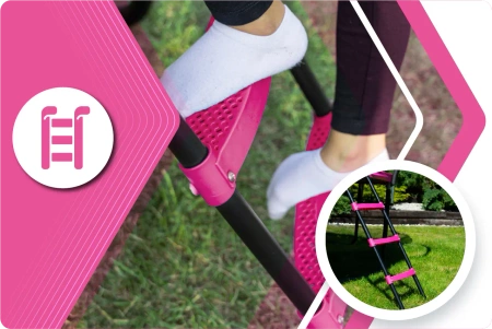 THUNDER INSIDE ULTRA 14FT trampoline (427 cm) PINK