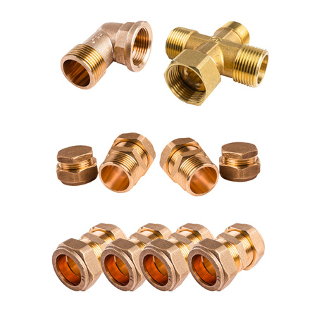 Zonnepakket met drie platte panelen van 2m² zonder zonnekabel en zonder tank