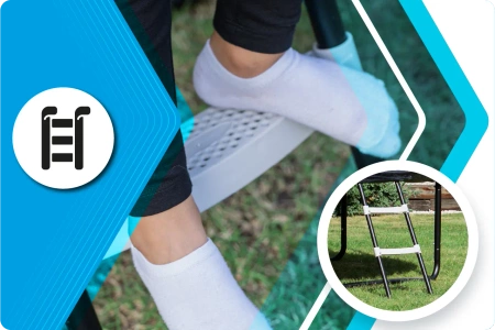 THUNDER INSIDE ELITE 12FT trampoline (366 cm) ZWART