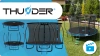 THUNDER INSIDE ULTRA 12FT (366 cm) BLAUWE trampoline