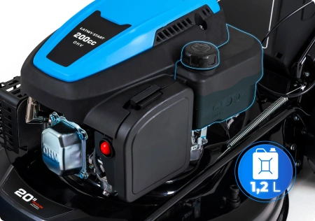 Hexwelt HW-KS-200 benzine grasmaaier 51 cm 3,8 kW met aandrijving