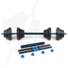 Verstelbare bitumen dumbbells GYM-02 2x10 kg